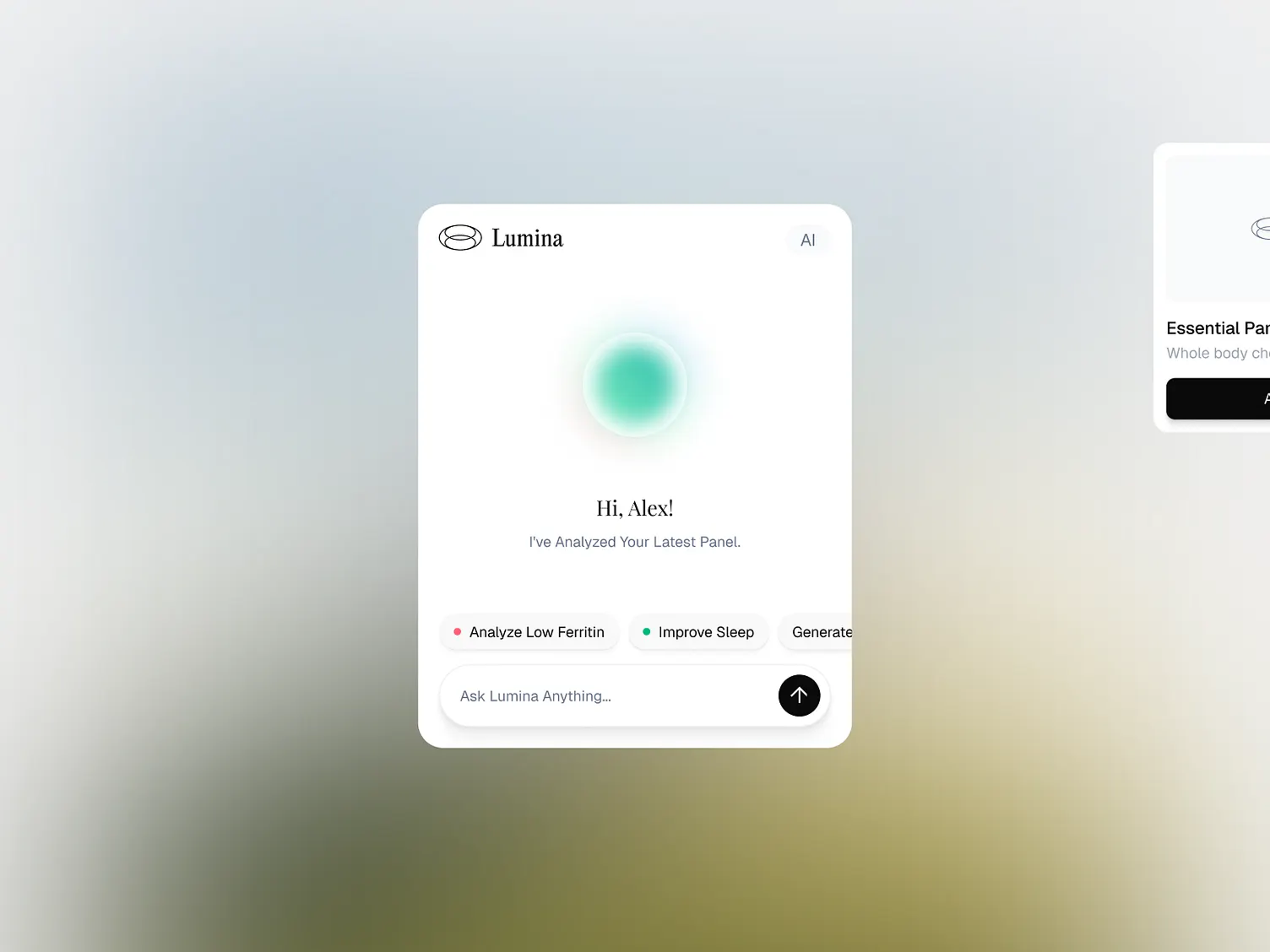 Lumina Health — feature