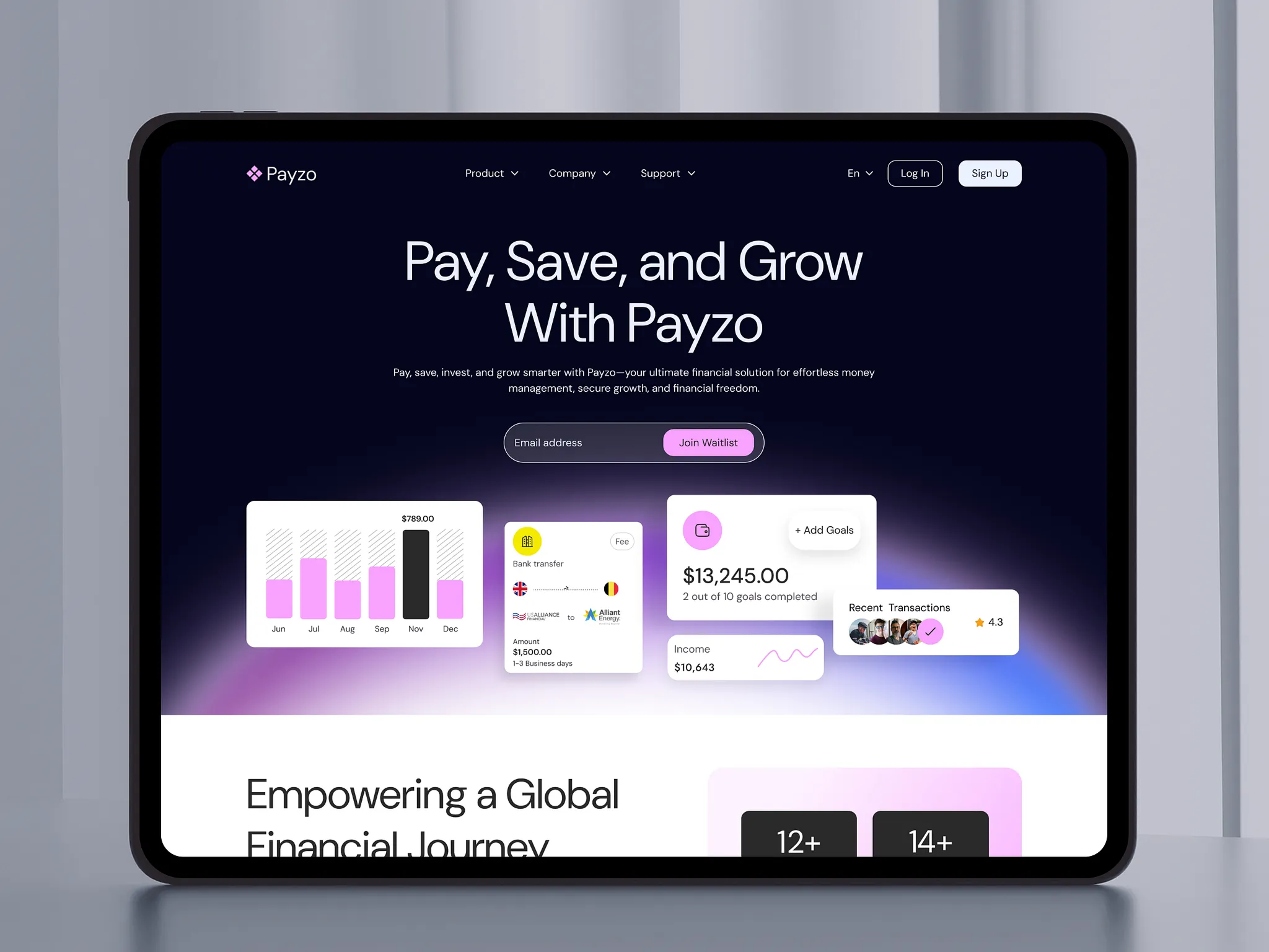 Payzo™ — home